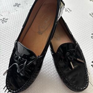 Tod's Patent Leather Loafers